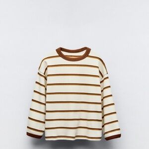 Zara Striped Rib Shirt